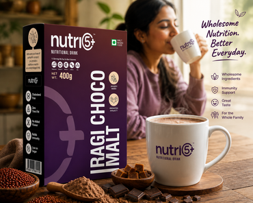 Nutri5+ Ragi Chocolate Malt